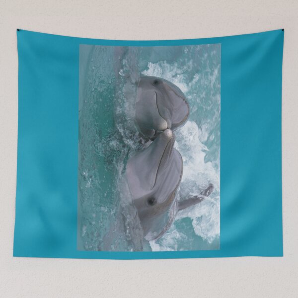 Item preview, Dolphins swimming designed and sold by EducateUplift.