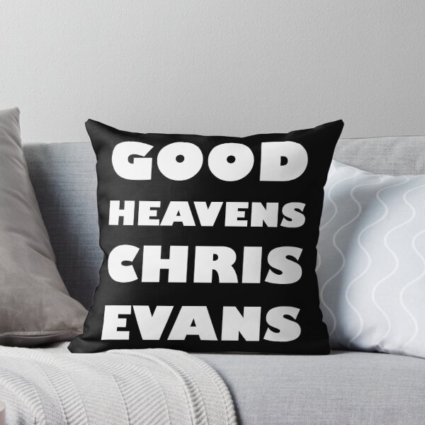 Item preview, Good Heavens Chris Evans (white) designed and sold by geekgirl93.