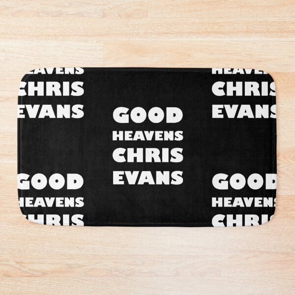Item preview, Good Heavens Chris Evans (white) designed and sold by geekgirl93.