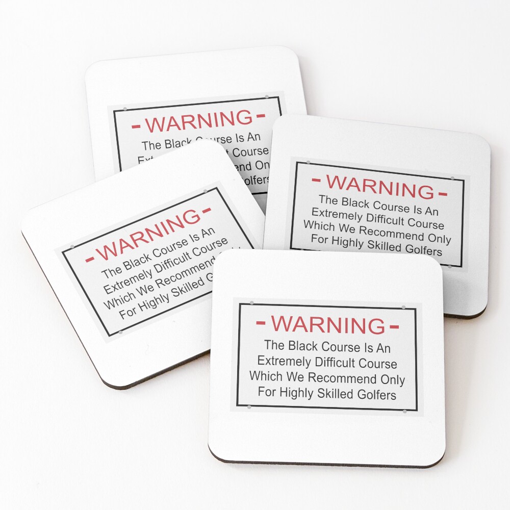 Bethpage Black Warning Sign" Coffee Mug for Sale by mrzDesigns | Redbubble