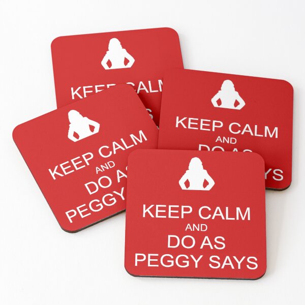 Item preview, Keep Calm and Do As Peggy Says (white) designed and sold by geekgirl93.