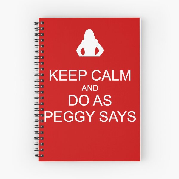 Item preview, Keep Calm and Do As Peggy Says (white) designed and sold by geekgirl93.