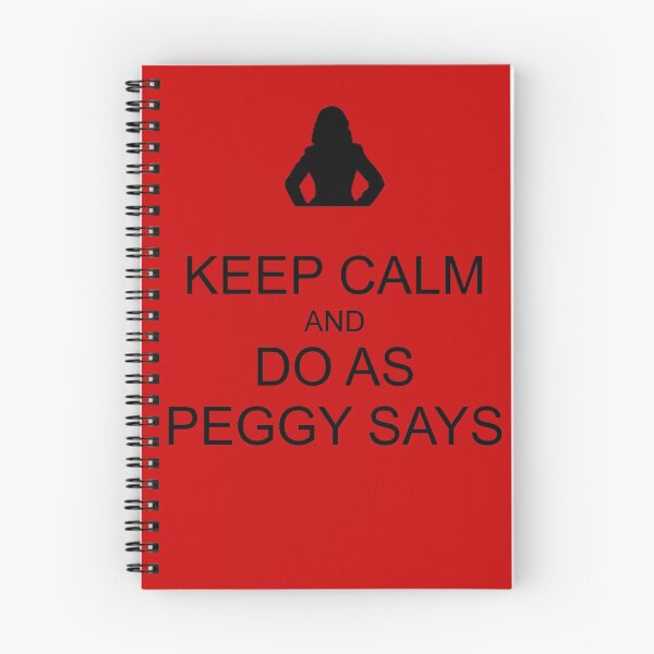 Item preview, Keep Calm and Do As Peggy Says (black) designed and sold by geekgirl93.