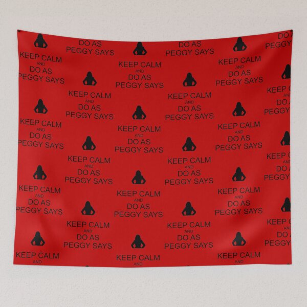 Item preview, Keep Calm and Do As Peggy Says (black) designed and sold by geekgirl93.