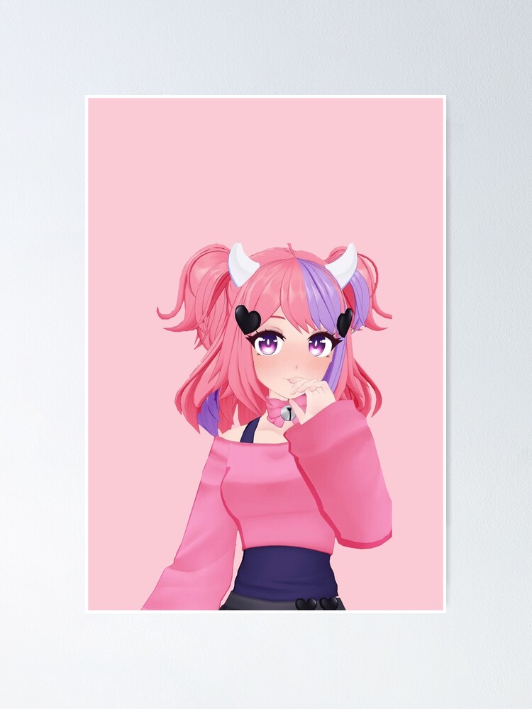 Ironmouse Vshojo Vtuber Poster For Sale By Lewd Weeb Shop Redbubble