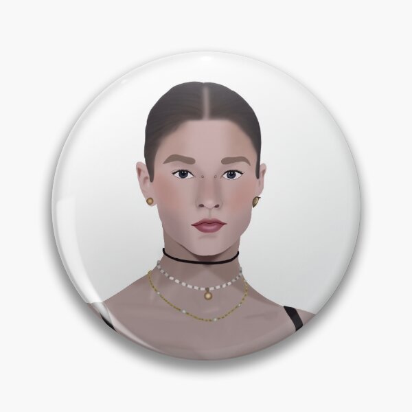 Item preview, Hunter Schafer Portrait designed and sold by its-yo-gal.