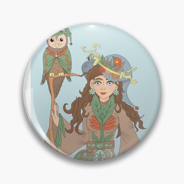 Item preview, Witch with Owl designed and sold by drawwithren.