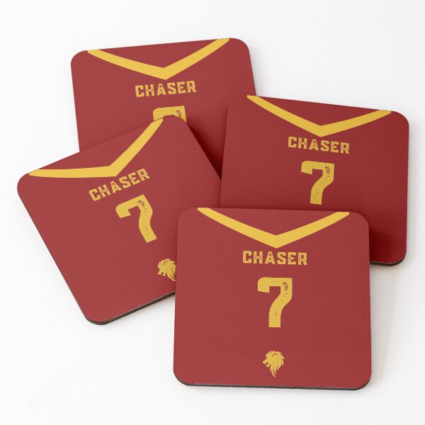 Item preview, Chaser Red and Golden Jersey designed and sold by AlexWolfDesigns.