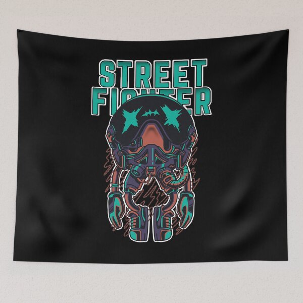 Item preview, Suited up street fighter motorcycle rider - New School designed and sold by HoreaCatalin.