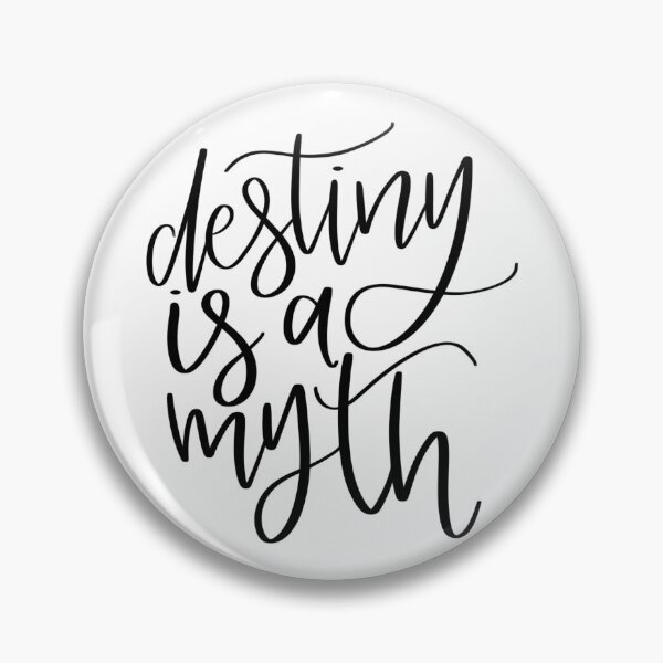 Item preview, Destiny is a Myth designed and sold by Bookishletters.
