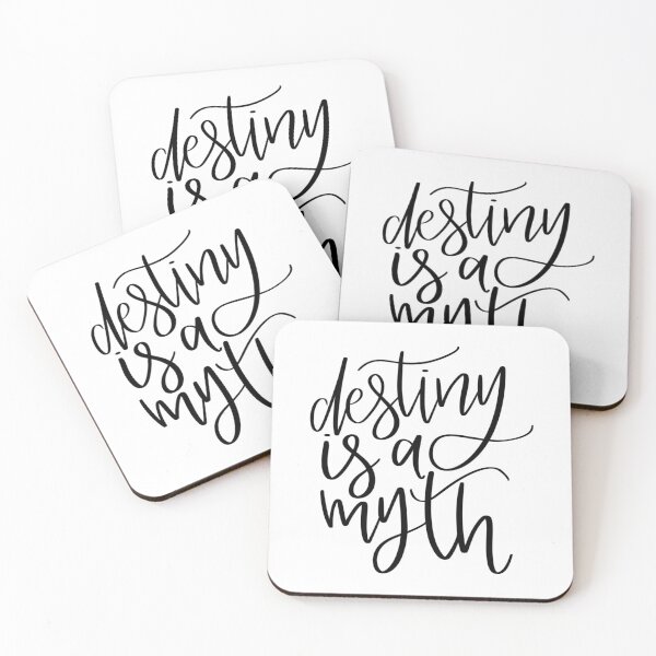 Item preview, Destiny is a Myth designed and sold by Bookishletters.