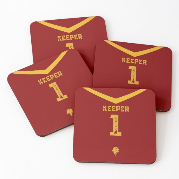 Item preview, Keeper Red and Golden Jersey designed and sold by AlexWolfDesigns.