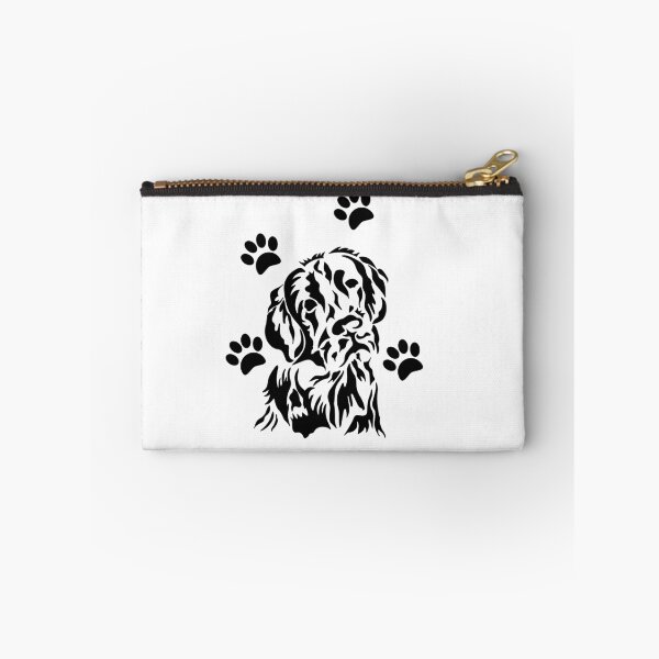Item preview, Black lab with paw prints designed and sold by Loveinnerself.