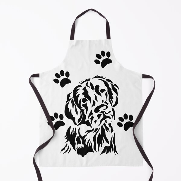 Item preview, Black lab with paw prints designed and sold by Loveinnerself.