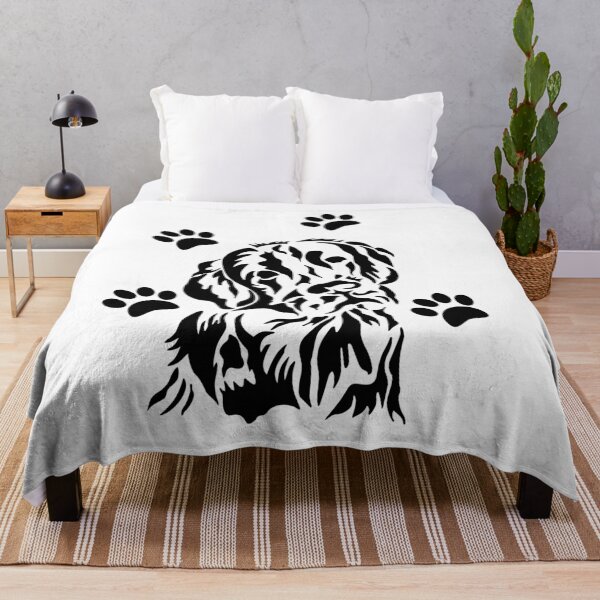 Item preview, Black lab with paw prints designed and sold by Loveinnerself.