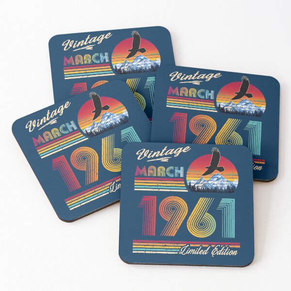 Item preview, March 1961 Birthday designed and sold by GreenSplash.