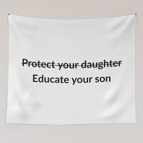 Item preview, Educate your son - stop violence against women designed and sold by Inspirationmotivation.