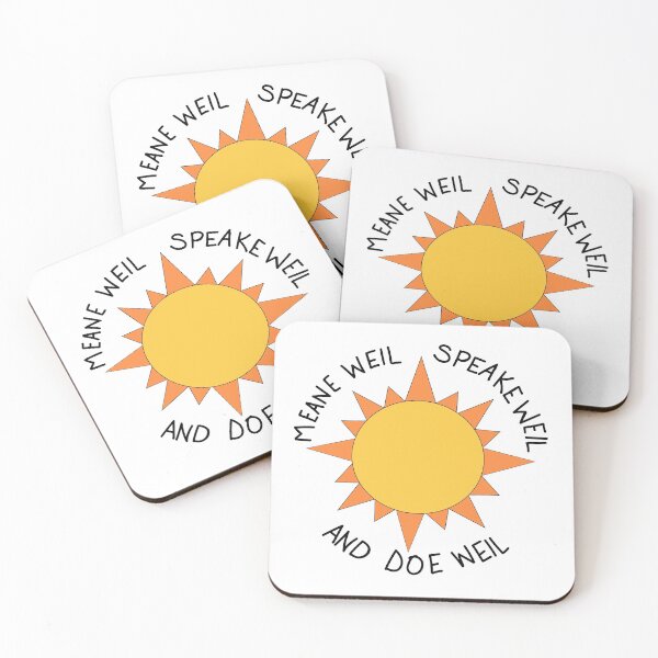 Item preview, Meane Weil Speak Weil Doe Weil - Scotland designed and sold by BrushedByGrace.