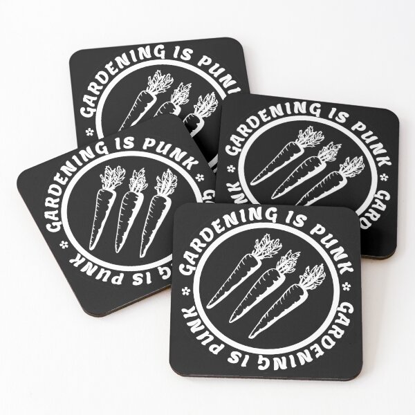 Item preview, gardening is punk | antifascist 3 arrows | circle text designed and sold by craftordiy.art.