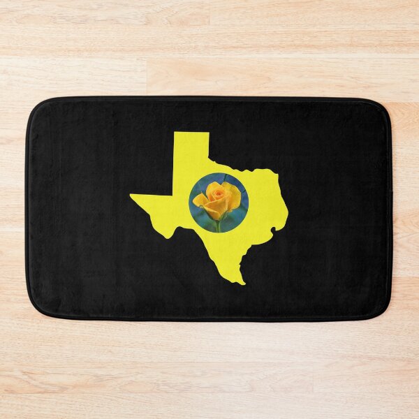 Item preview, map of texas, yellow rose designed and sold by doctors-apparel.