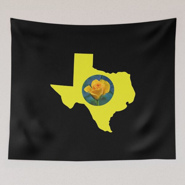 Item preview, map of texas, yellow rose designed and sold by doctors-apparel.