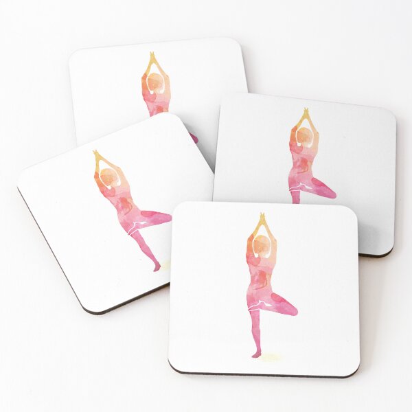 Item preview, Watercolor Yoga Pose designed and sold by della95.