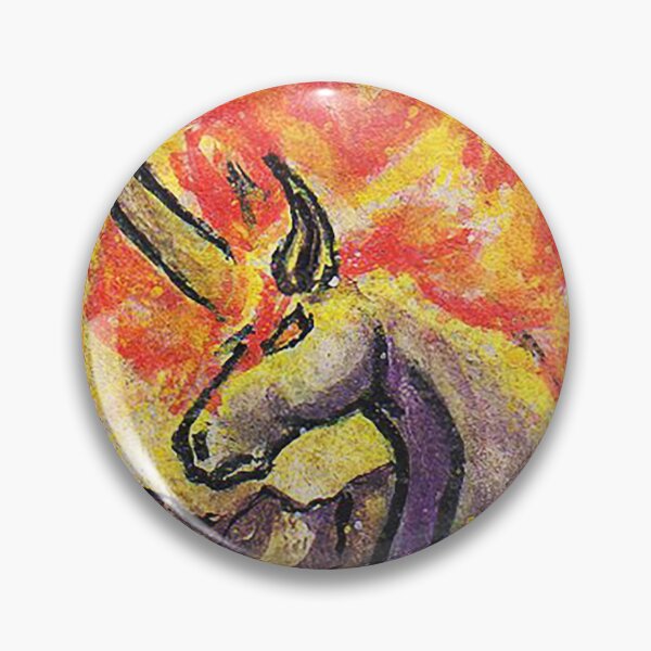 Item preview, Unicornio de fuego designed and sold by demonhoundesign.