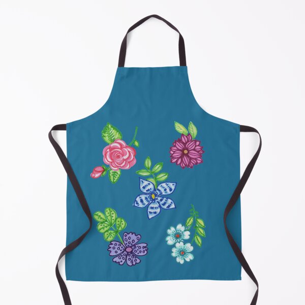 Item preview, Fun Flowers Tossed designed and sold by Leslie Rogers Todder.