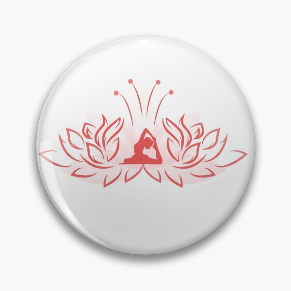 Item preview, Yoga pose and Lotus art designed and sold by della95.