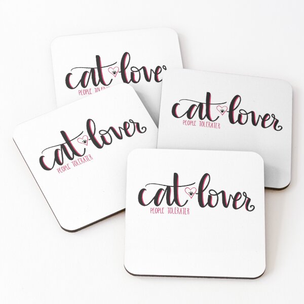 Item preview, Cat Lover/ People Tolerater designed and sold by sharmander12.