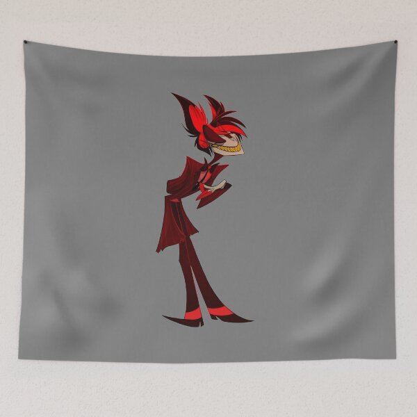 Aperçu de l'œuvre Hazbin Hotel Alastor créée et vendue par Wolfy Store.