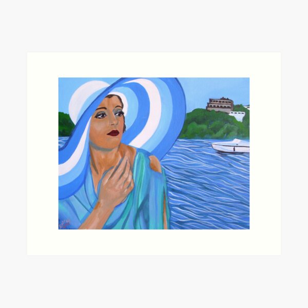Lady of Leisure Art Print