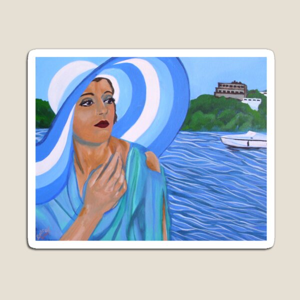 Lady of Leisure Magnet