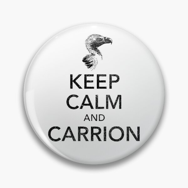 Item preview, Keep Calm and Carrion Vulture designed and sold by BattleGoat.