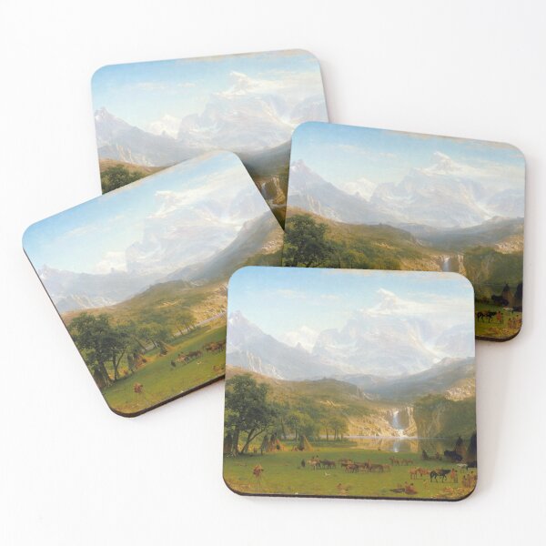 Item preview, The Rocky Mountains Lander's Peak - Albert Bierstadt 1863 designed and sold by warishellstore.