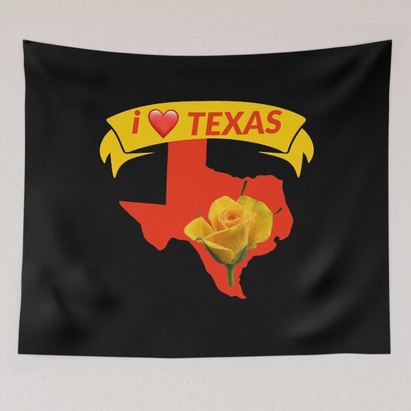 Item preview, i love texas, yellow rose. map of texas designed and sold by efenem.