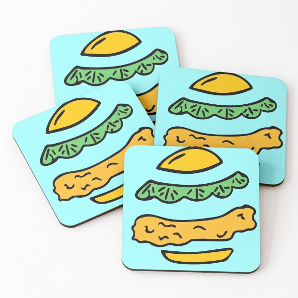 Item preview, xDELETEDx CHICKEN PATTY designed and sold by The Indigo Project LLC.