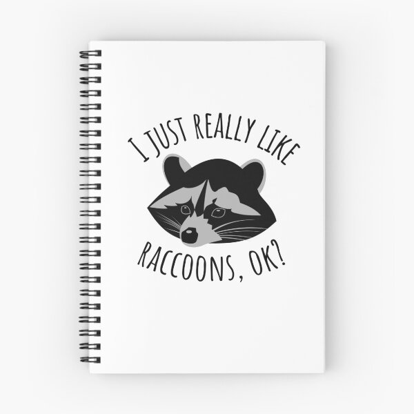 Item preview, I Just Really Like Raccoons designed and sold by charsquared.