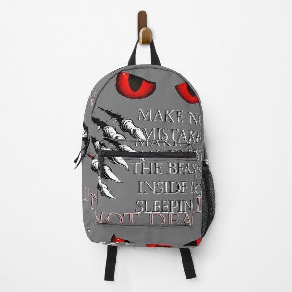 Item preview, MAKE NO MISTAKE THE BEAST INSIDE IS SLEEPING NOT DEAD designed and sold by smoky3334.