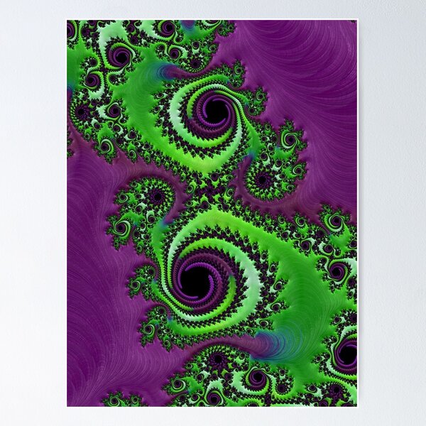 Item preview, Gorgeous Purple Green Fractal  designed and sold by OCDesigns2.