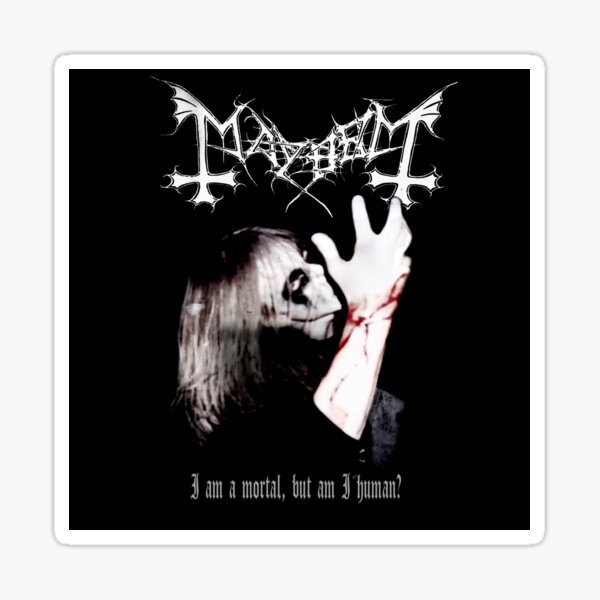 Mayhem T-shirt, Mayhem Tee, Mayhem Inspired Merch, Black metal T-shirt,  Dead | Lightweight Sweatshirt