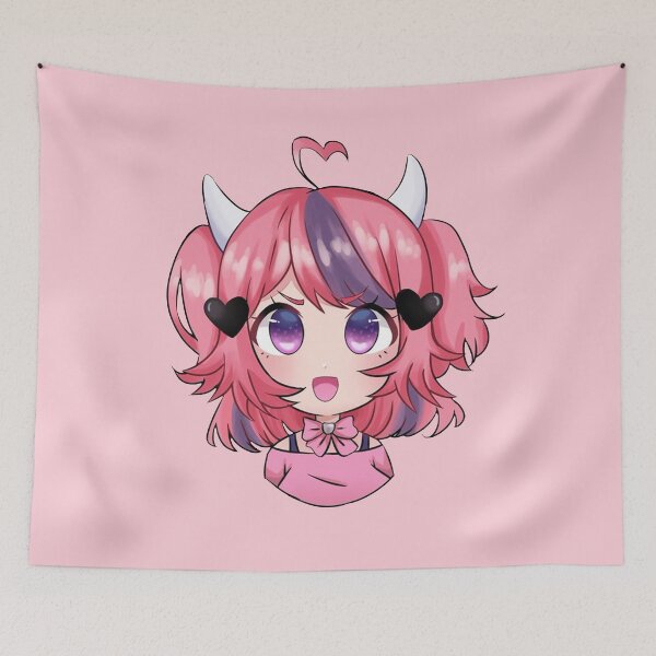 Item preview, Ironmouse chibi Vshojo Vtuber designed and sold by lewd-weeb-shop.