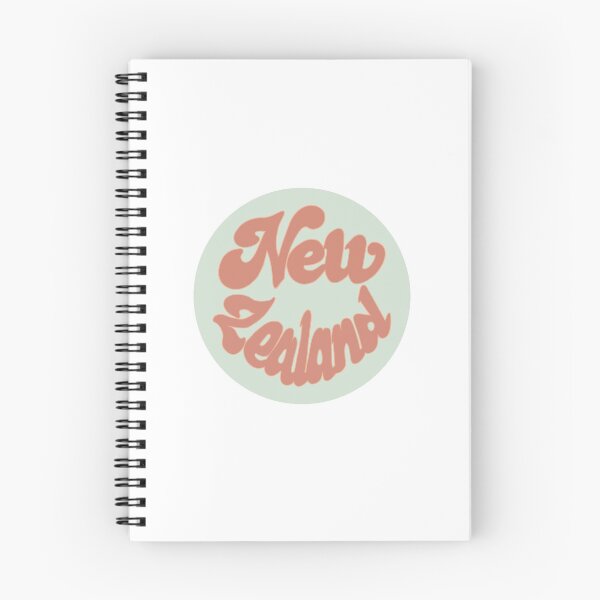 Item preview, New Zealand - Groovy Mint and Orange designed and sold by MorganMcG.