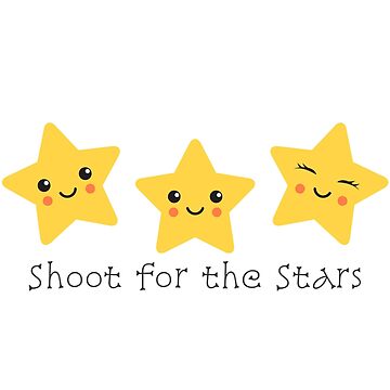 Cute kawaii stars sticker collection Sticker for Sale by MheaDesign