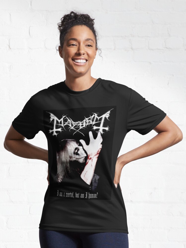 Mayhem T-shirt, Mayhem Tee, Mayhem Inspired Merch, Black metal T-shirt,  Dead Active T-Shirt for Sale by vamprotica-shop