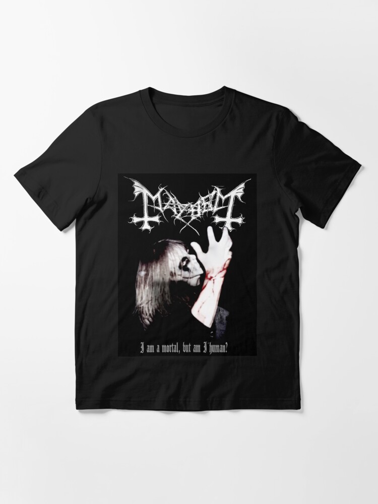 Mayhem T-shirt, Mayhem Tee, Mayhem Inspired Merch, Black metal T-shirt,  Dead | Essential T-Shirt