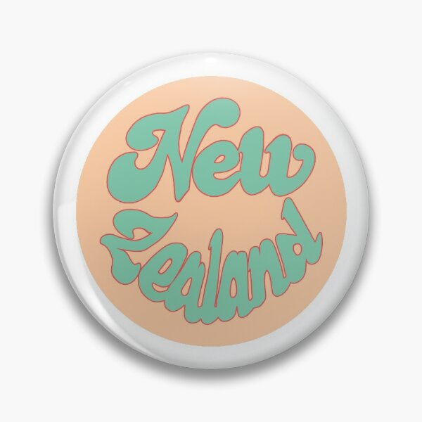 Item preview, New Zealand - Groovy Peachy Green designed and sold by MorganMcG.