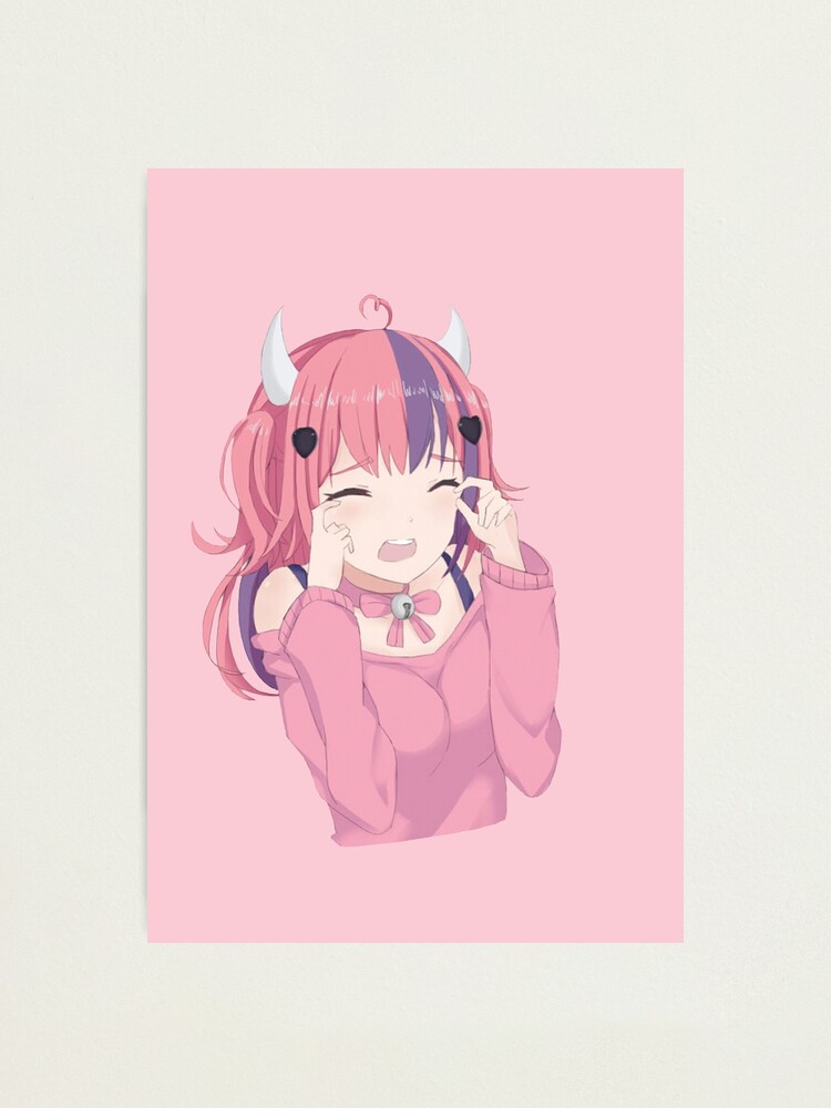 Ironmouse Vshojo Vtuber Photographic Print By Lewd Weeb Shop Redbubble