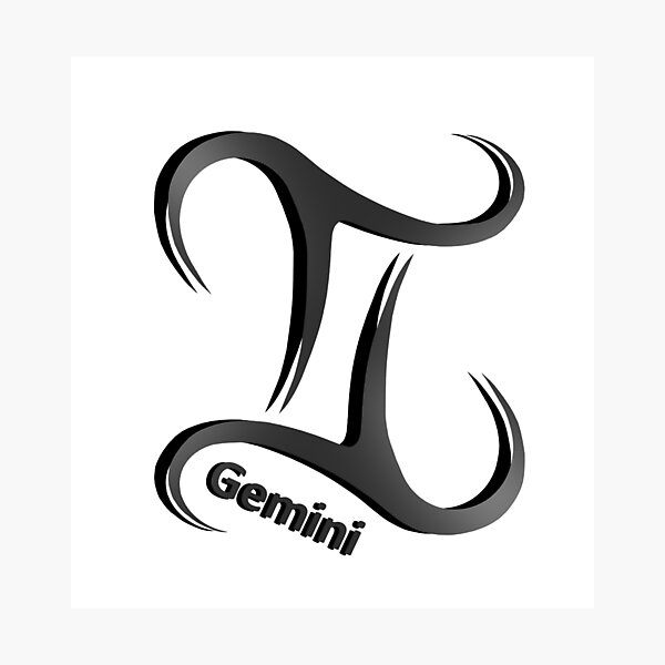 Gemini Temporary Tattoo Sticker - OhMyTat