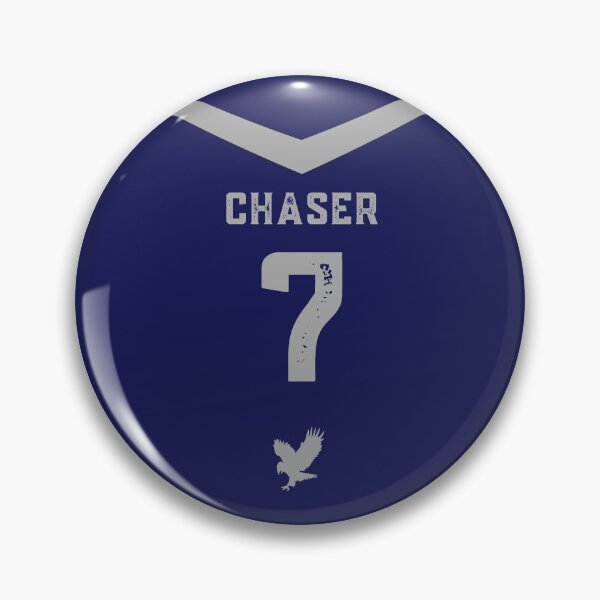 Item preview, Chaser Blue and Gray Eagle Crow Jersey designed and sold by AlexWolfDesigns.